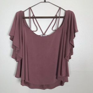 Mikey and Joey | Antique Rose Crop top